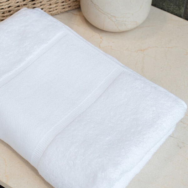 Organic bath towel with printable border Thumbnail