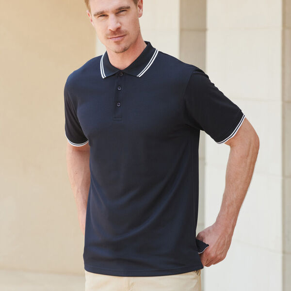 Double tipped Coolplus® polo shirt Thumbnail