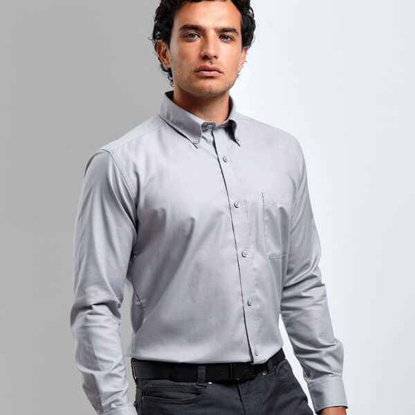 Premier Signature Long Sleeve Oxford Shirt Thumbnail