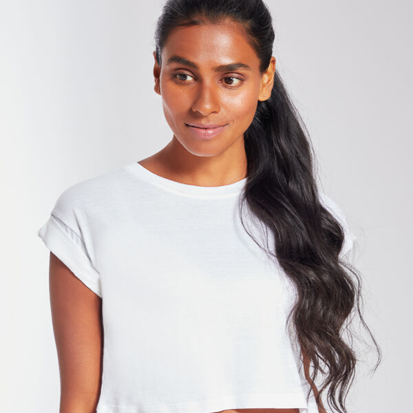 Mantis Ladies Organic Cropped T-Shirt Thumbnail